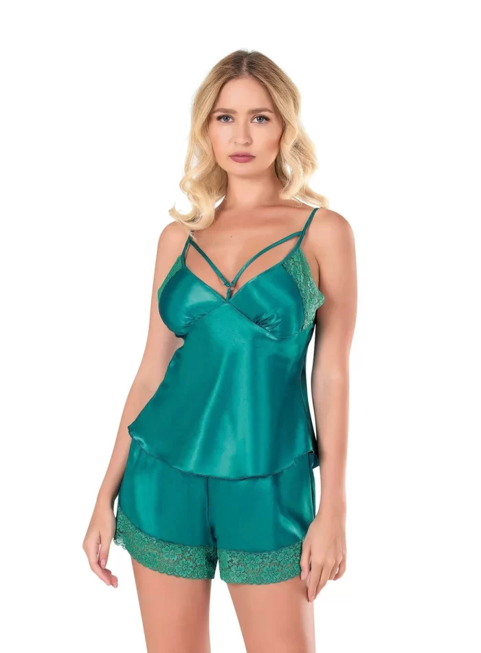 Zümrüt Şık Babydoll Şort Takımı