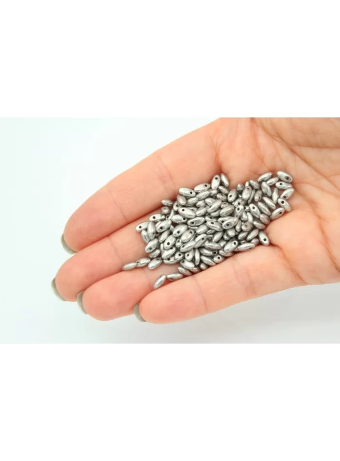 Rice Boncuk Gümüş 25gr