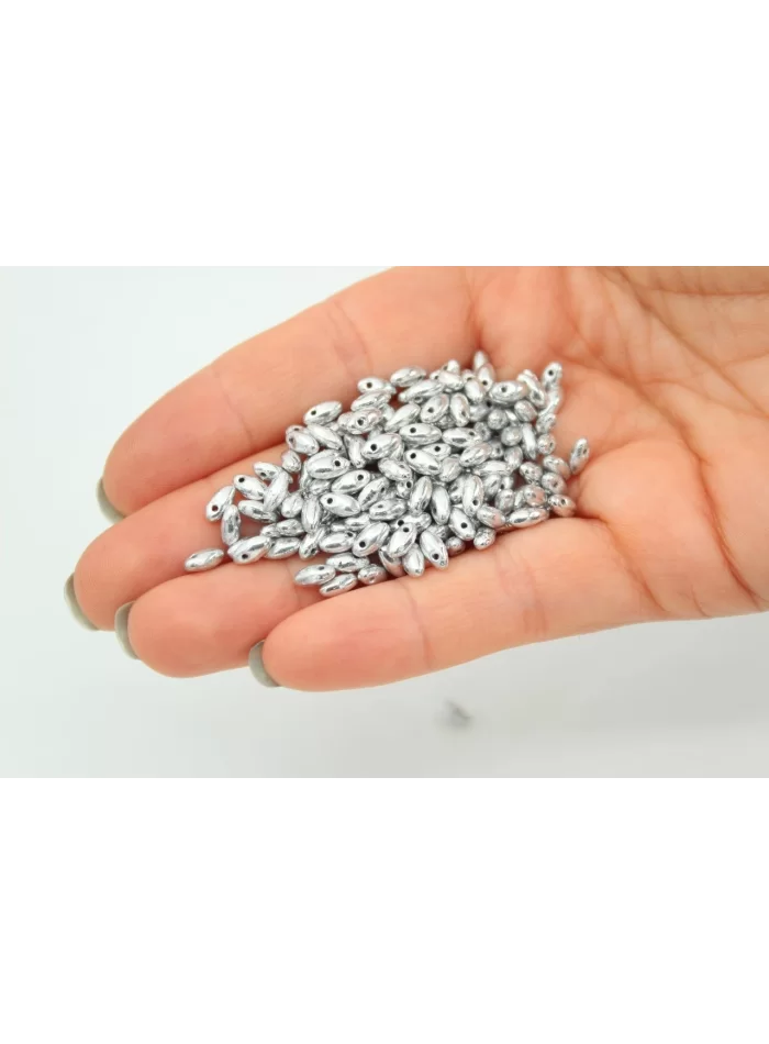 Rice Boncuk Kaplama Gümüş 25gr