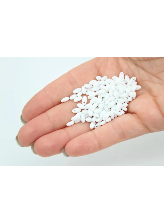 Rice Boncuk Mat Beyaz 25gr
