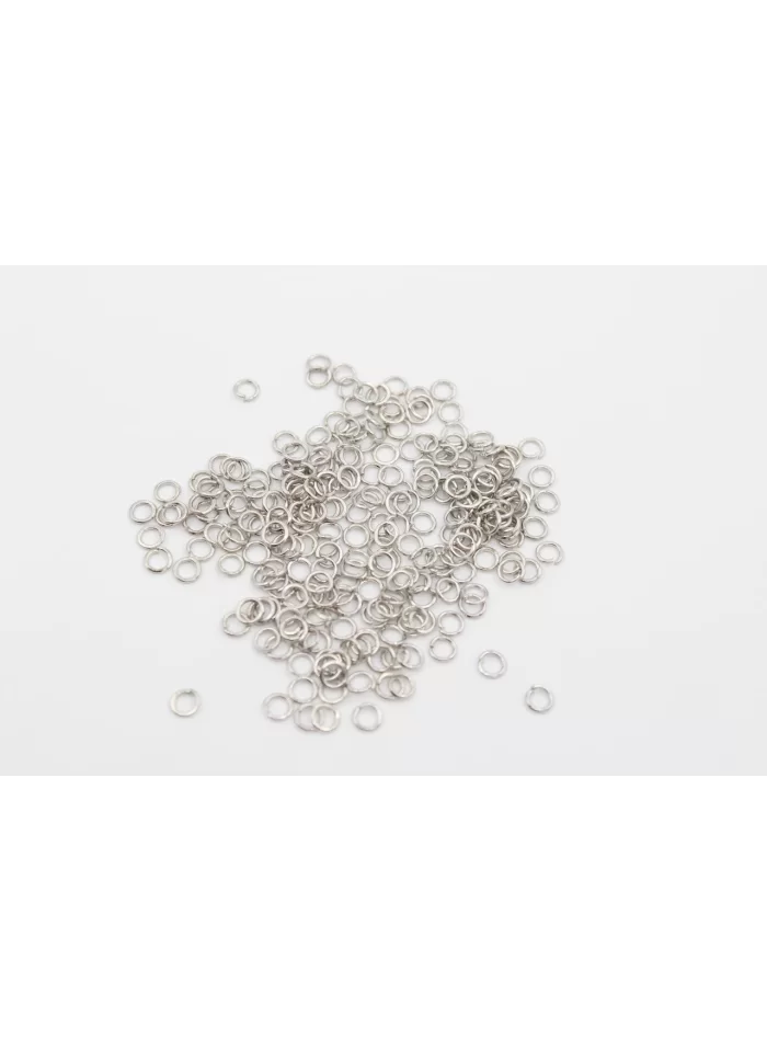 Rodyum Kap. 4mm Halka 10gr