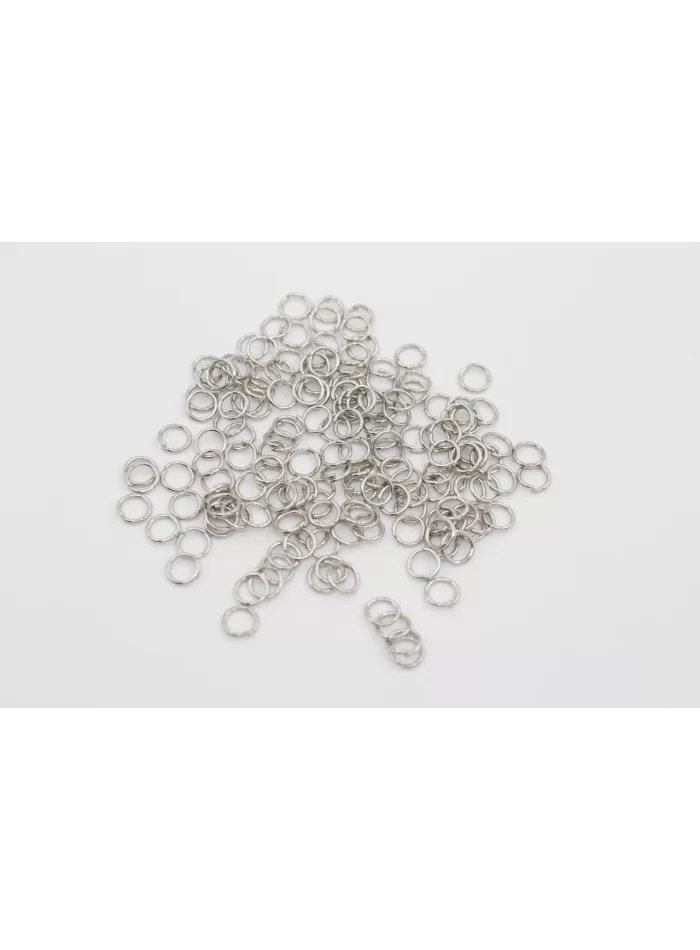 Rodyum Kap. 6mm Halka 10gr