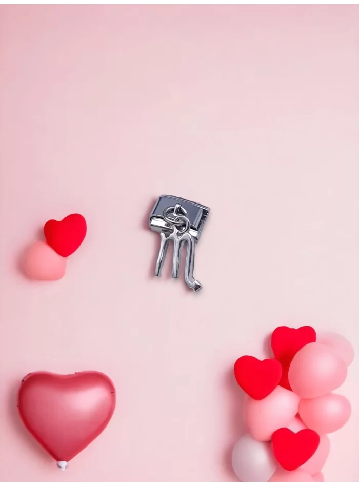 Sallantılı Akrep Burcu Charm Gümüş Renk