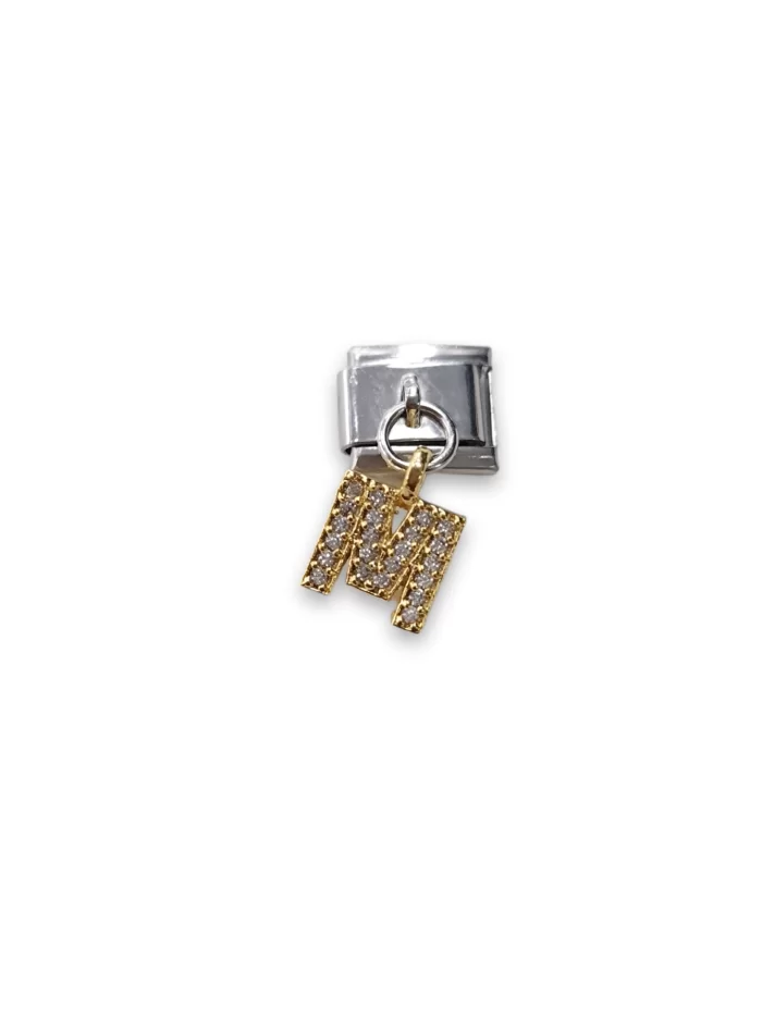 Sallantılı Harf Charm M Sarı Renk