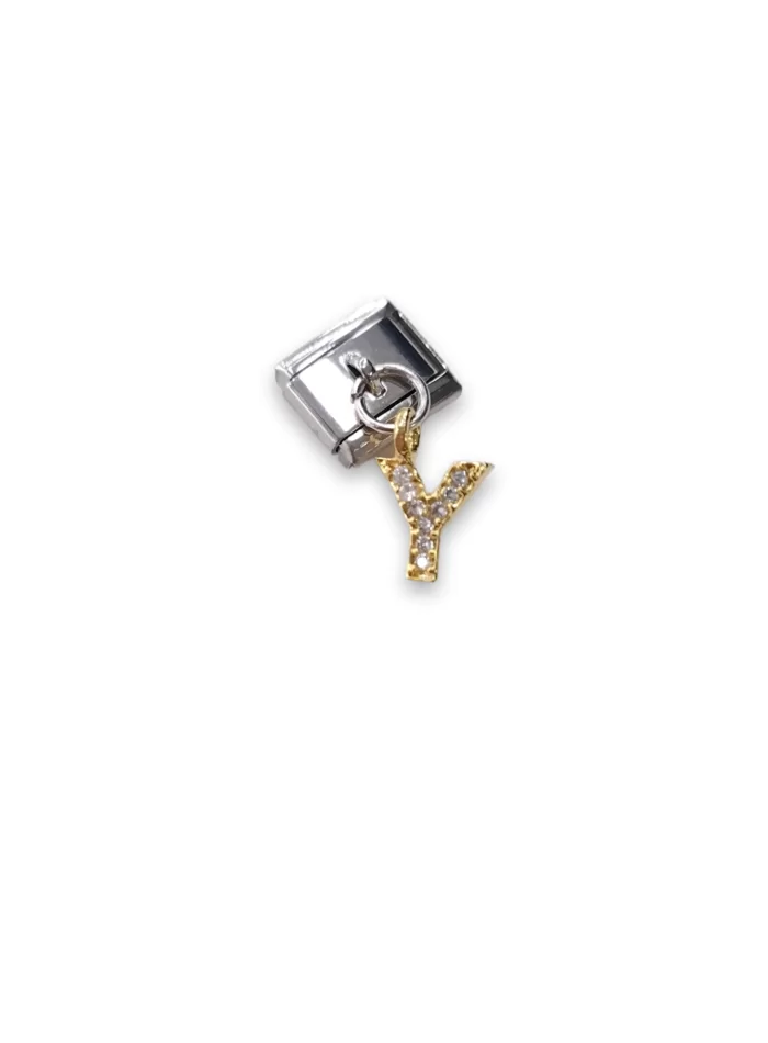 Sallantılı Harf Charm Y Sarı Renk