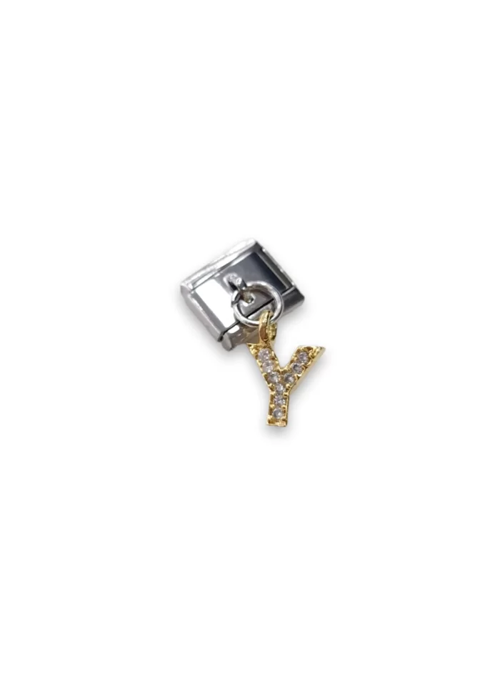 Sallantılı Harf Charm Y Sarı Renk