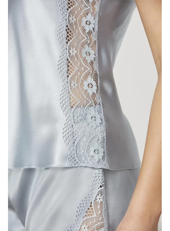 Kaliteli Şık Babydoll Şort Takımı - Mist Renk