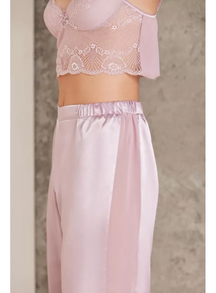 Kaliteli Şık Saten Gelin Çeyiz Seti - Rose