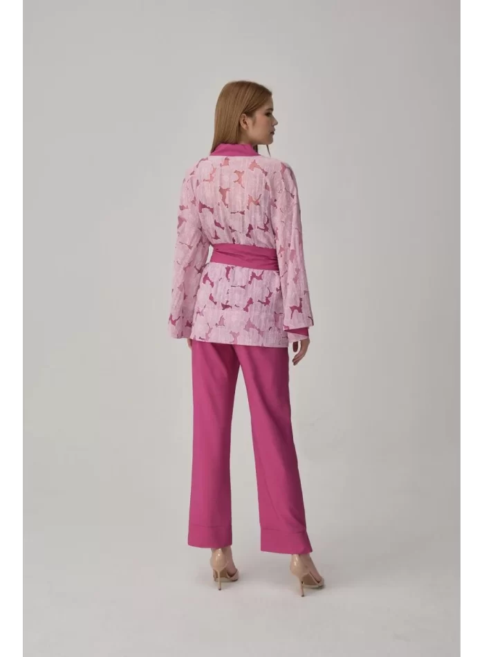 Sophie Şık Vegan Kadın Pijama Takımı Violet