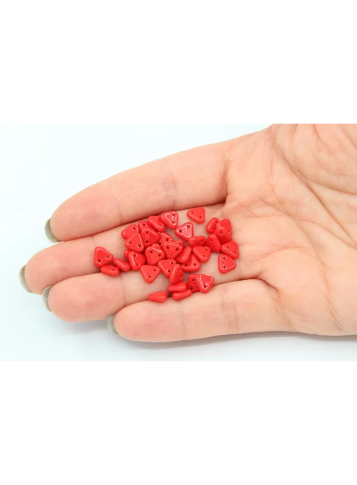 Triangle Boncuk Kırmızı 25gr