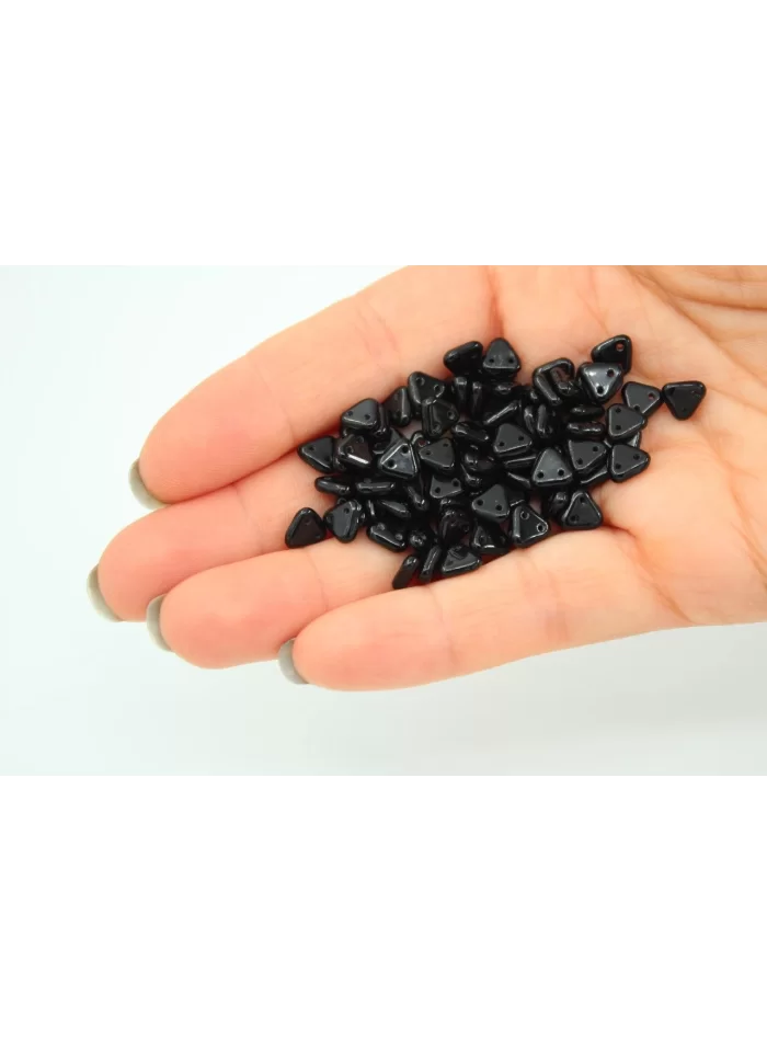 Triangle Boncuk Siyah 25gr