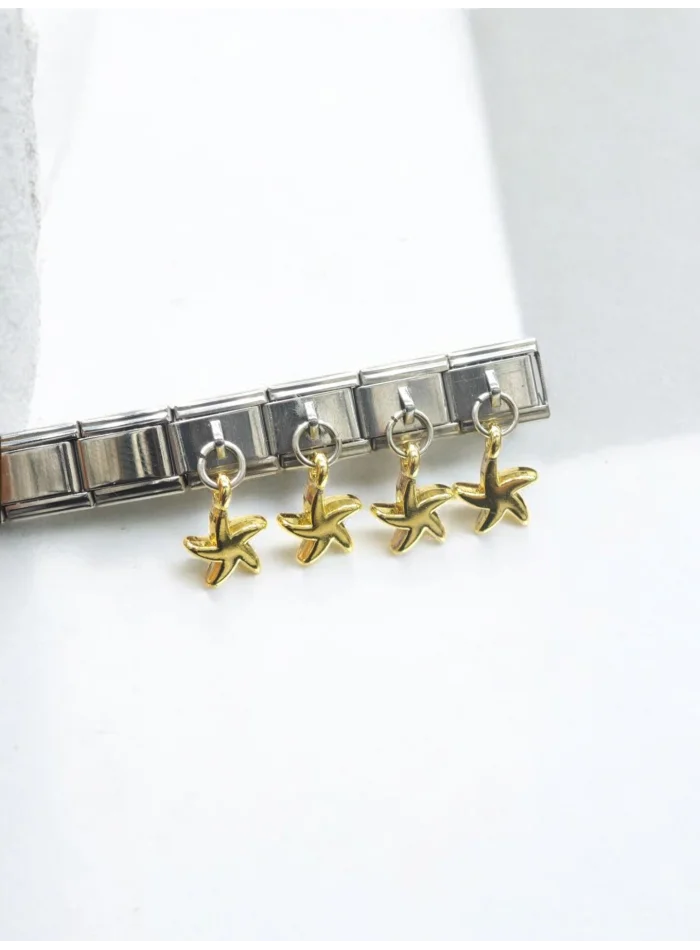 Yıldız Detaylı İtalyan Charm