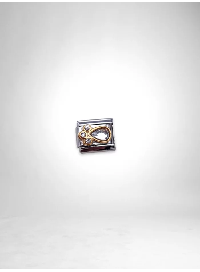 Zirkon Taşlı Charm