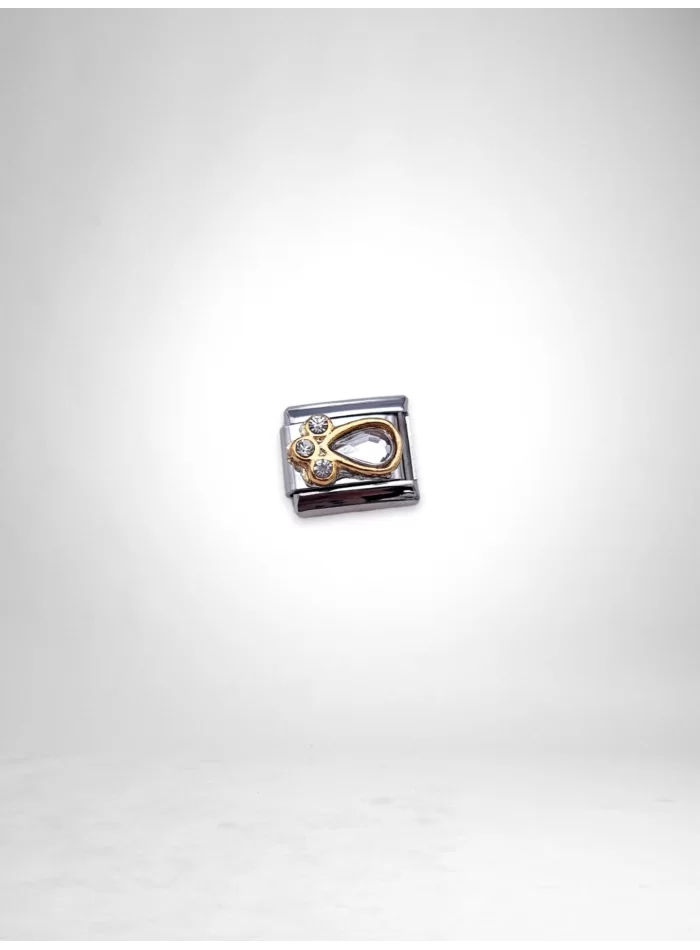 Zirkon Taşlı Charm