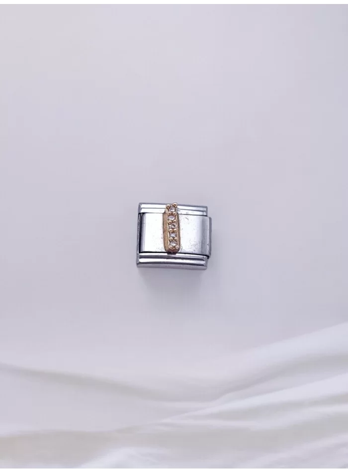 Zirkon Taşlı Harf Charm I
