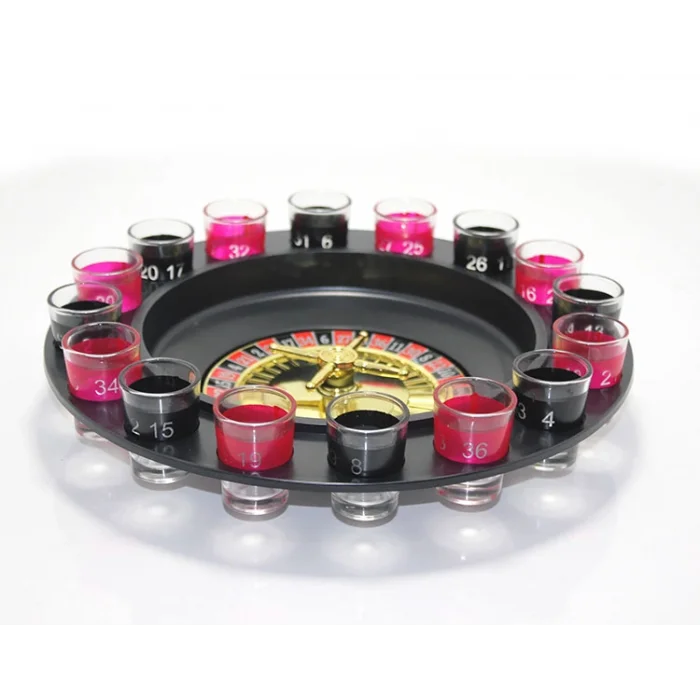 16Li Shot Bardaklı Rulet Oyunu TKN2546