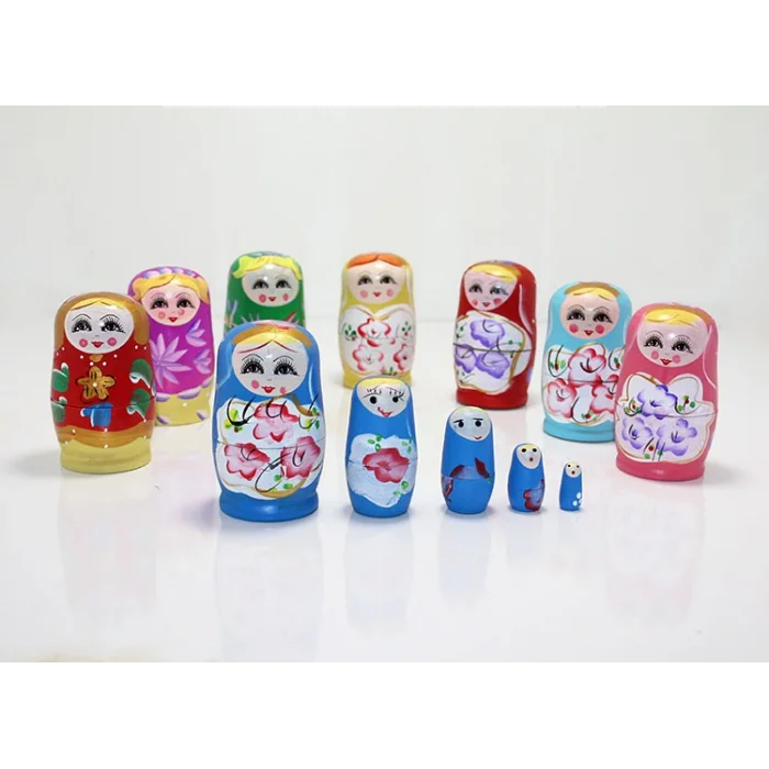 5Li Ahşap Matruşka SPR1204