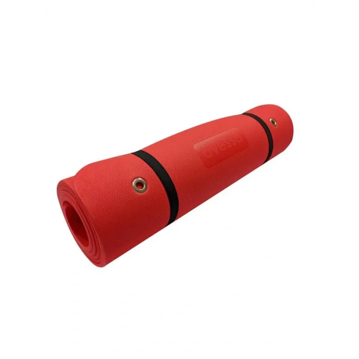 Supertrend 10 mm Outdoor Kamp Matı Pilates Matı Kırmızı