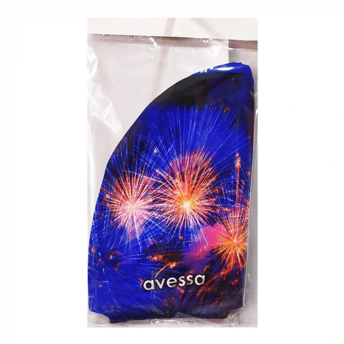 Supertrend Dijital Baskılı Mavi Desenli Bez Bone BB10-6