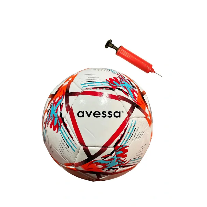 Supertrend FT150-120KB Futbol Topu Kırmızı Beyaz 3 astar Pompalı