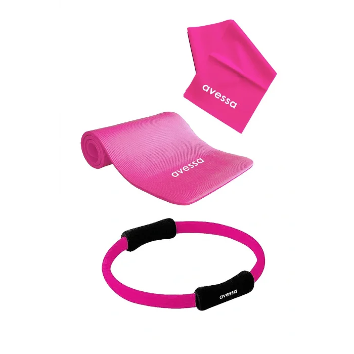 Supertrend 3lü Pilates Set Pembe