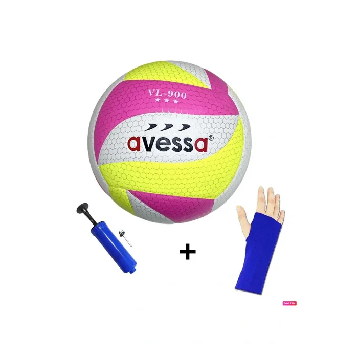 Supertrend Vl-900 Yumuşak Yapıştırma Voleybol Topu Pompa ve Kolluk Set