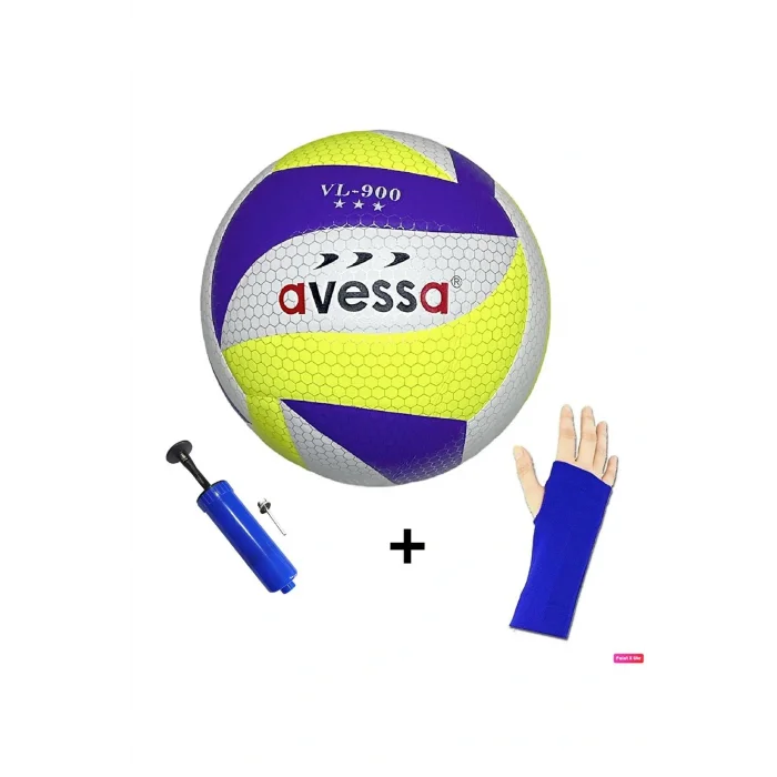 Supertrend Vl-900-100 Yumuşak Yapıştırma Voleybol Topu Pompa ve Kolluk Set