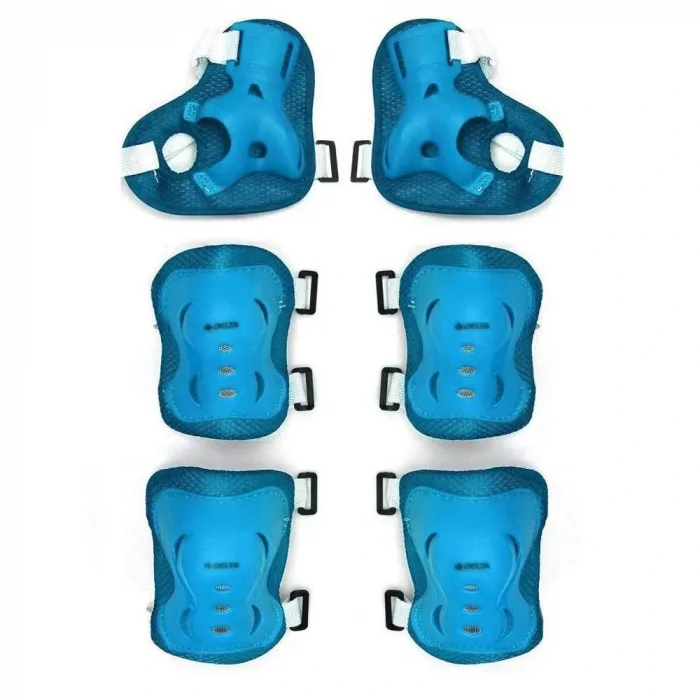 Supertrend Prt-78 Paten ve Kaykay Koruyucu Set Açık Mavi M Beden