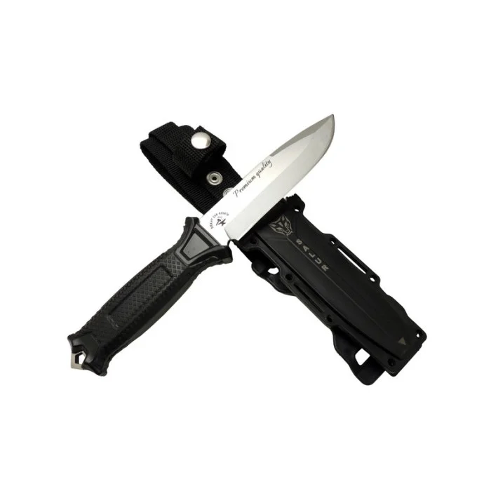 Halmak Salur N690 Tactical Bıçak Siyah