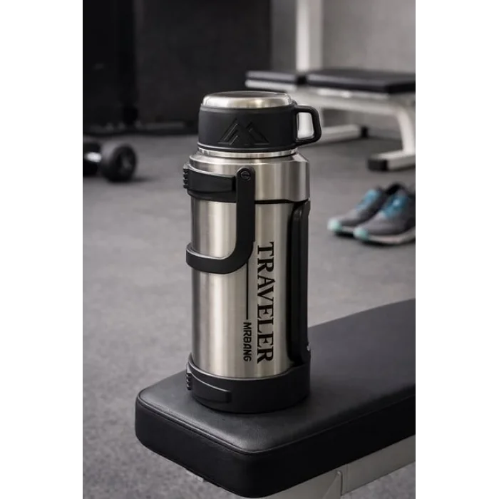 1200 Ml Çift Katmanlı Vakumlu Paslanmaz Çelik Termos TKN4639