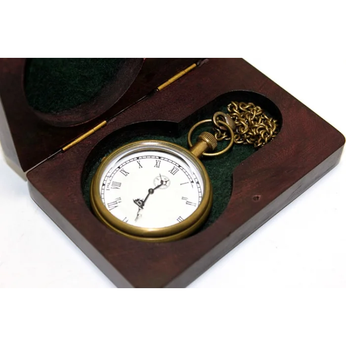 Ahşap Kutulu Köstekli Saat KSK36