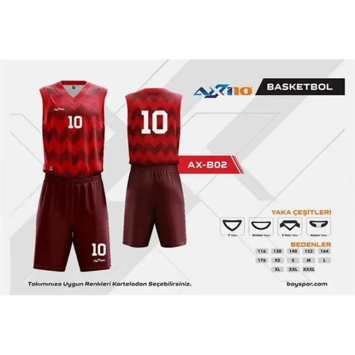 Axi10 AX-B02 Dijital Basketbol Forma Takımı