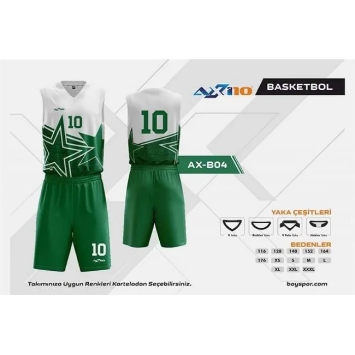 Axi10 AX-B04 Dijital Basketbol Forma Takımı