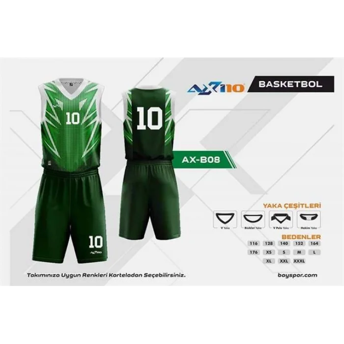 Axi10 AX-B08 Dijital Basketbol Forma Takımı