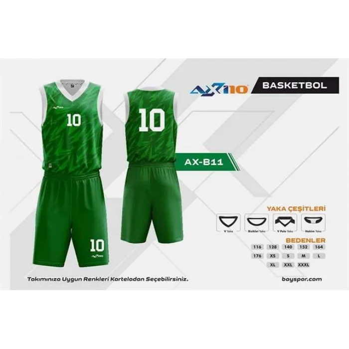 Axi10 AX-B11 Dijital Basketbol Forma Takımı