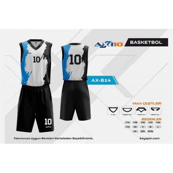 Axi10 AX-B14 Dijital Basketbol Forma Takımı