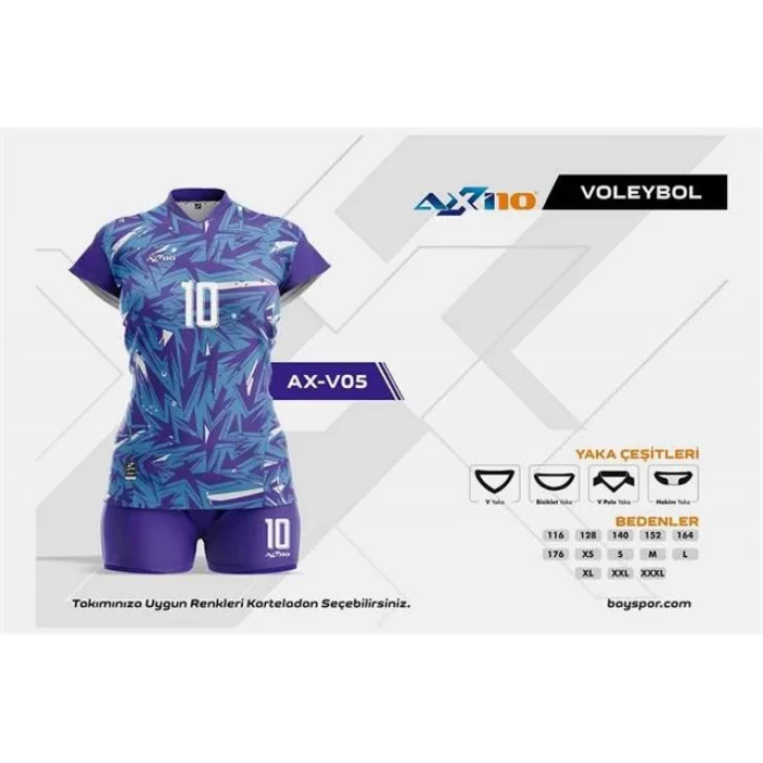Axi10 AXV-05 Dijital Voleybol Forması