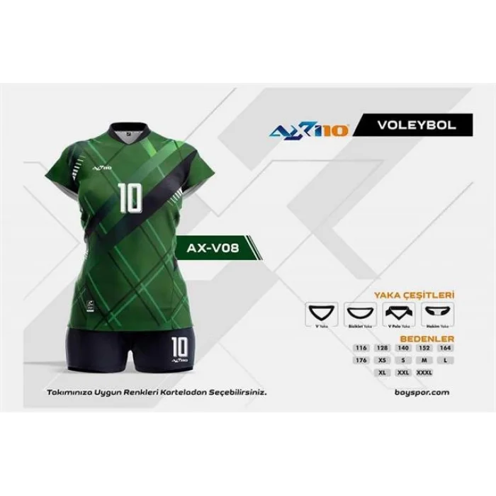 Axi10 AXV-08 Dijital Voleybol Forması