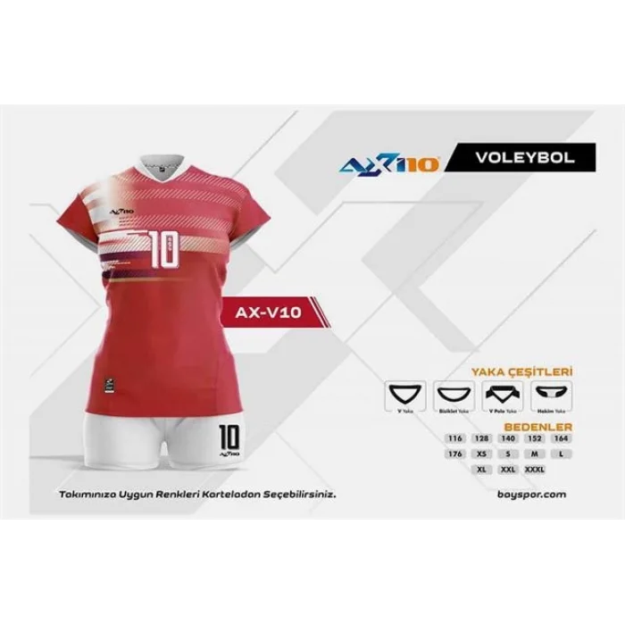 Axi10 AXV-10 Dijital Voleybol Forması