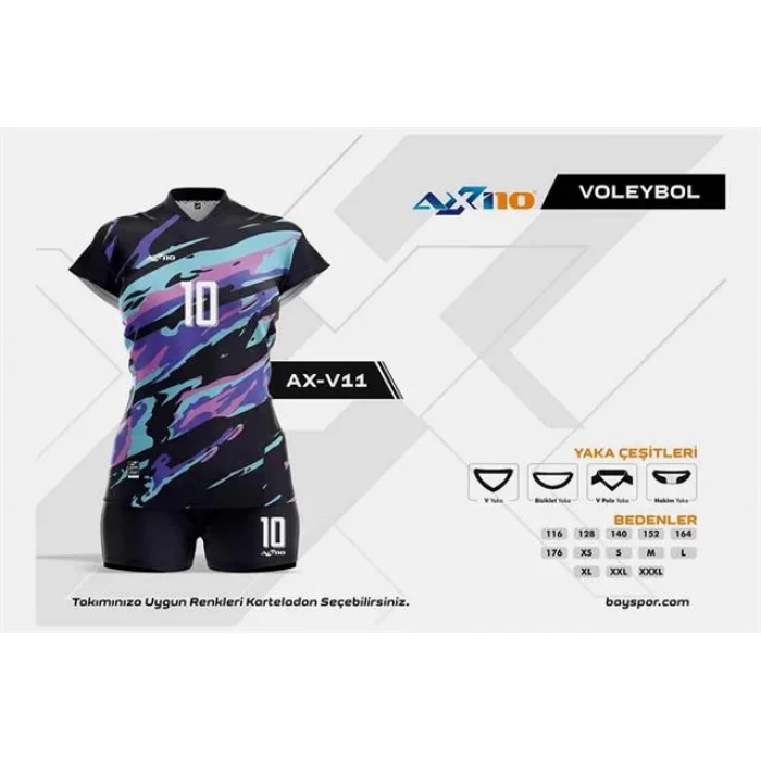 Axi10 AXV-11 Dijital Voleybol Forması