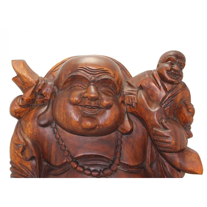 Ayakta Ahşap Buda Figürü 50 cm ST00031