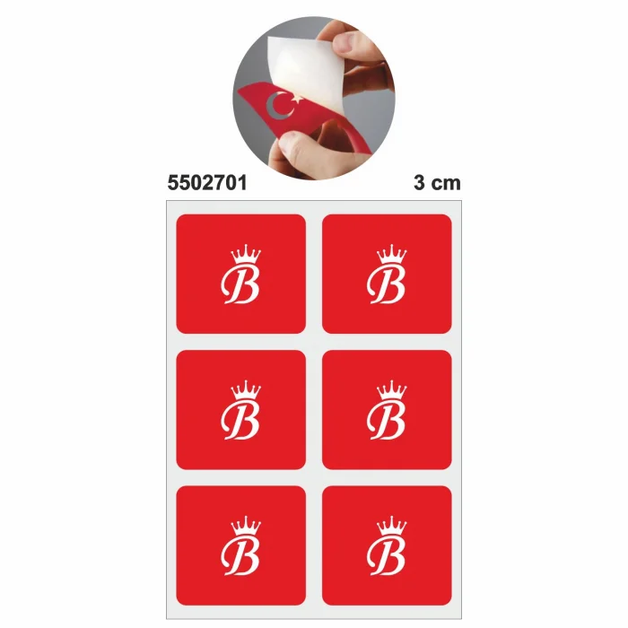 Bayilere Özel Orta Ebat Taçlı Harf 27 Sayfa Dövme Deseni Şablon Seti