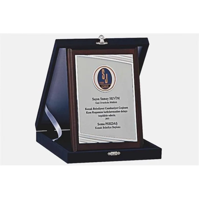 Supertrend M233 15 X 20cm Ahşap Plaket