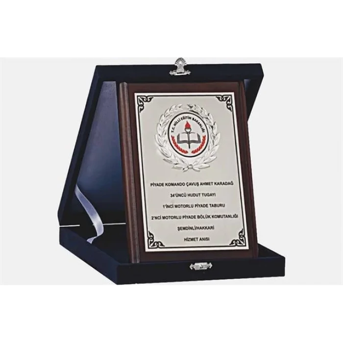 Supertrend M236 15 X 20cm Ahşap Plaket