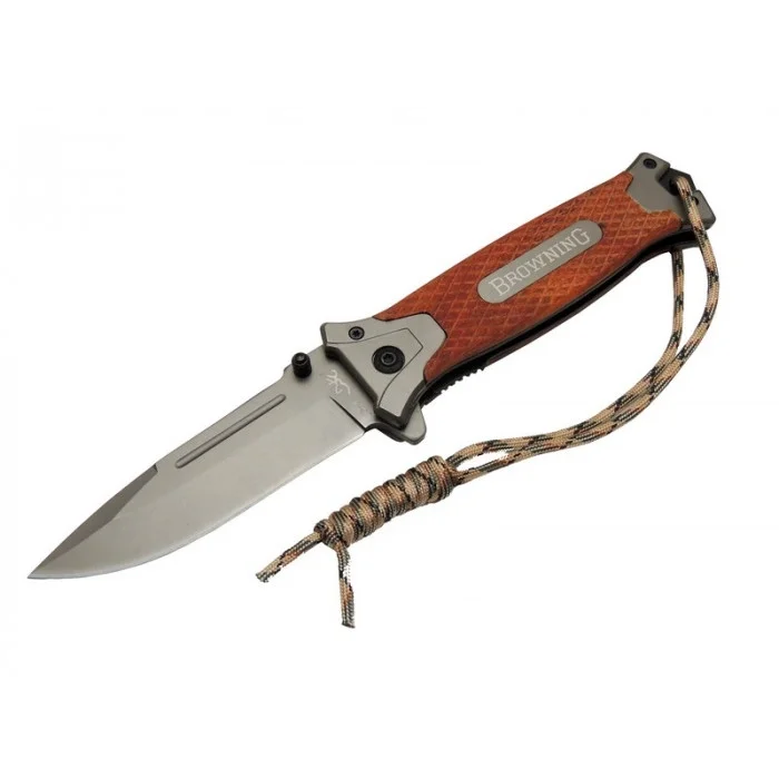 Browning Ahşap Çakı İpli