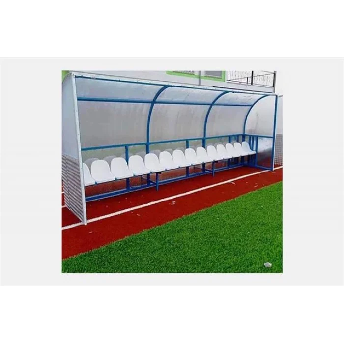 BSE 112 Yedek Oyuncu Kulübesi 14 Kişilik Polikarbon ve Akrilik Kaplama