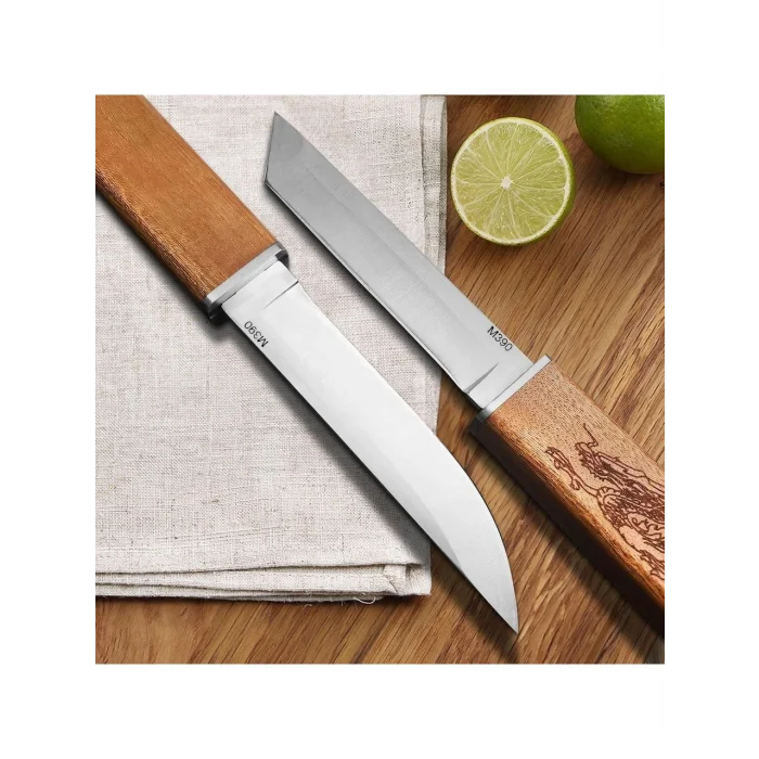 Çift Bıçak Tanto Ejder M390 Çelik 25 cm