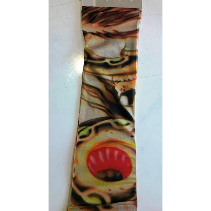 Çift Kol Giyilebilir Dövme Girdap Desenler Tattoo Sleeve