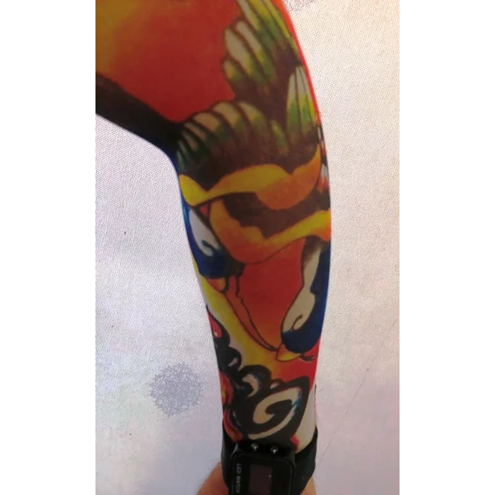Çift Kol Giyilebilir Dövme Karizma Tattoo Sleeve