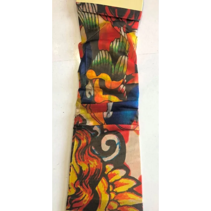 Çift Kol Giyilebilir Dövme Karizma Tattoo Sleeve